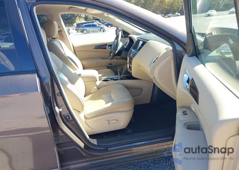 2016 Nissan Pathfinder Sl из США, поврежденный, VIN 5N1AR2MN8GC622930